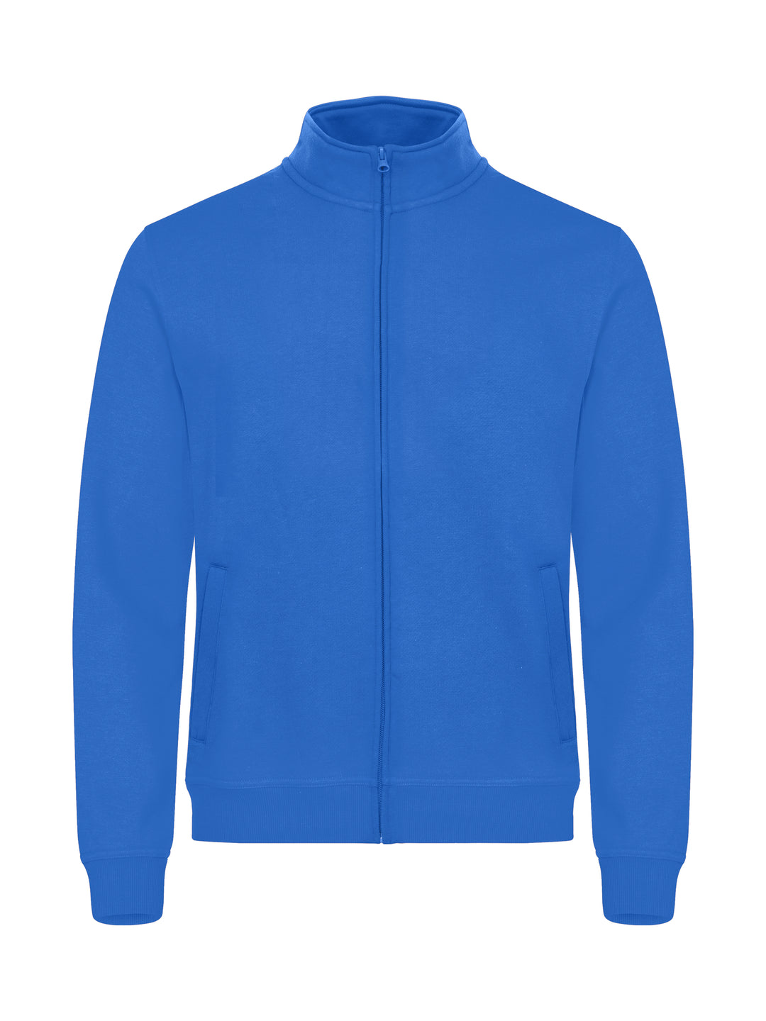 Collegejakke Clique Basic Cardigan Herre – uten trykk – Kongeblå