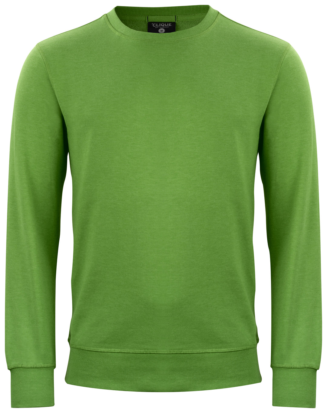 Collegegenser Clique Classic Roundneck Herre – uten trykk – Grønnmelert