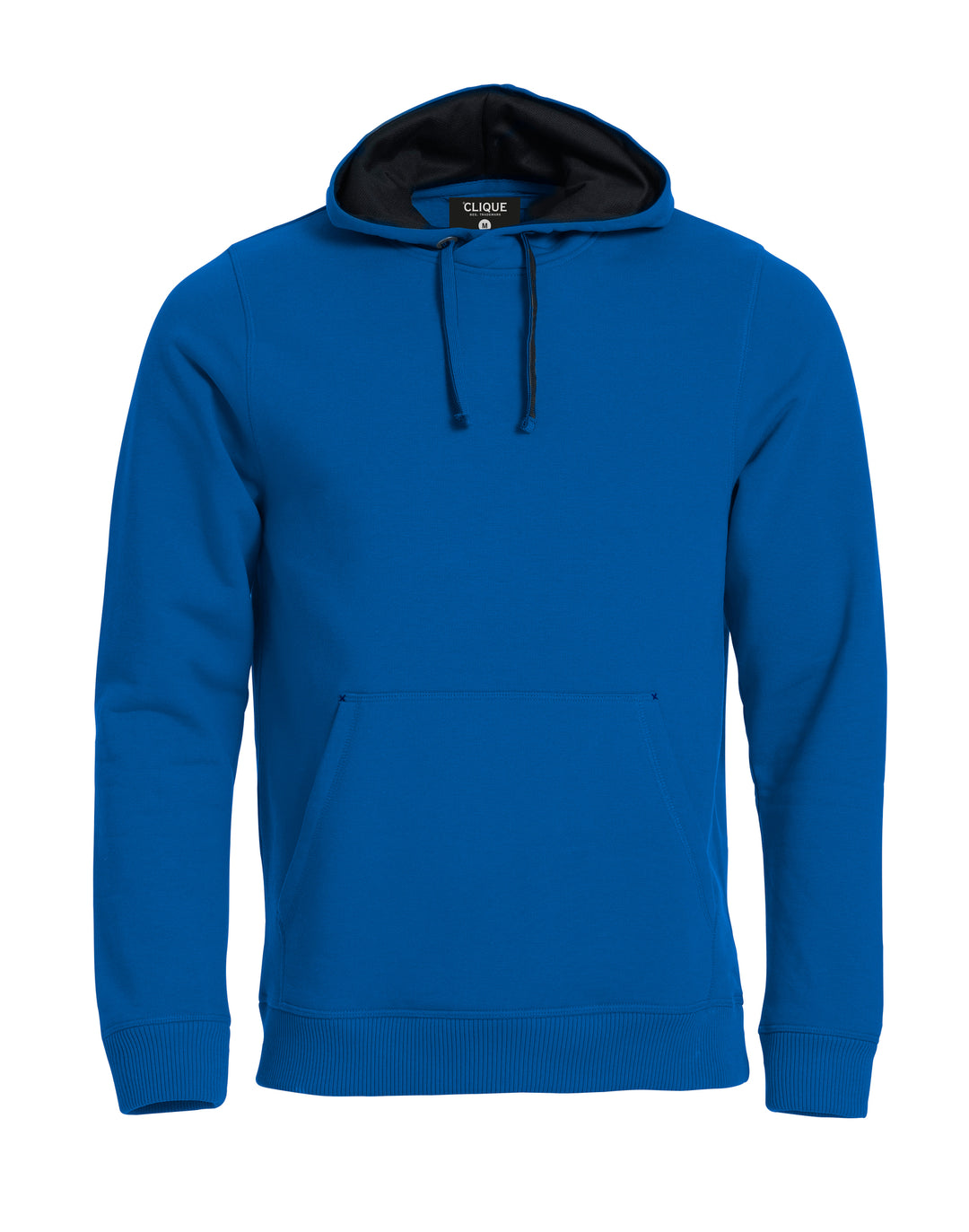 Hettegenser Clique Classic Hoody Herre – uten trykk – Kongeblå