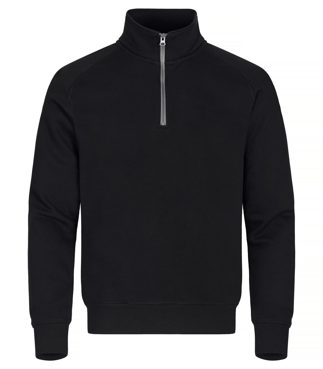 Collegegenser Clique Classic Half Zip Herre – uten trykk – Sort