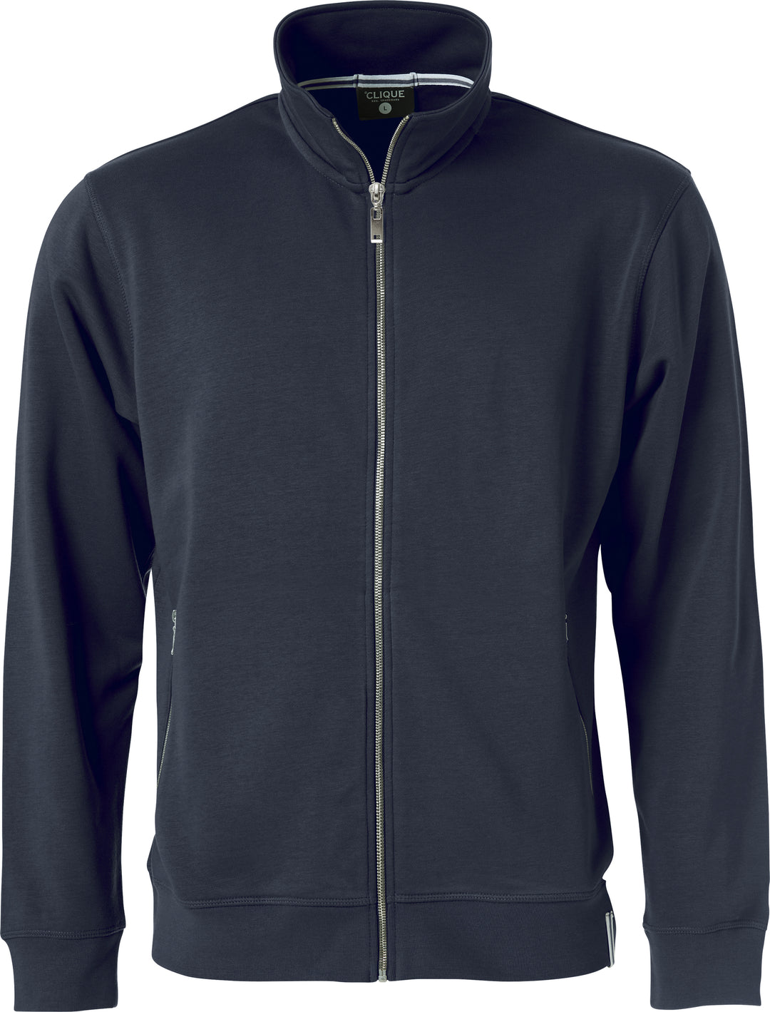 Collegejakke Clique Classic FT Jacket Herre – uten trykk – Marineblå