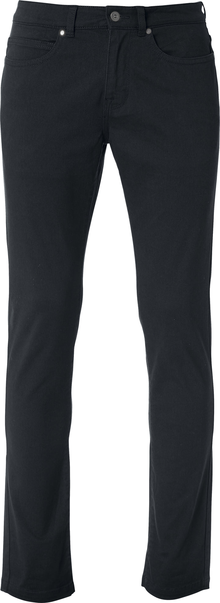 Bukse Clique 5-Pocket Stretch Herre – uten trykk – Sort