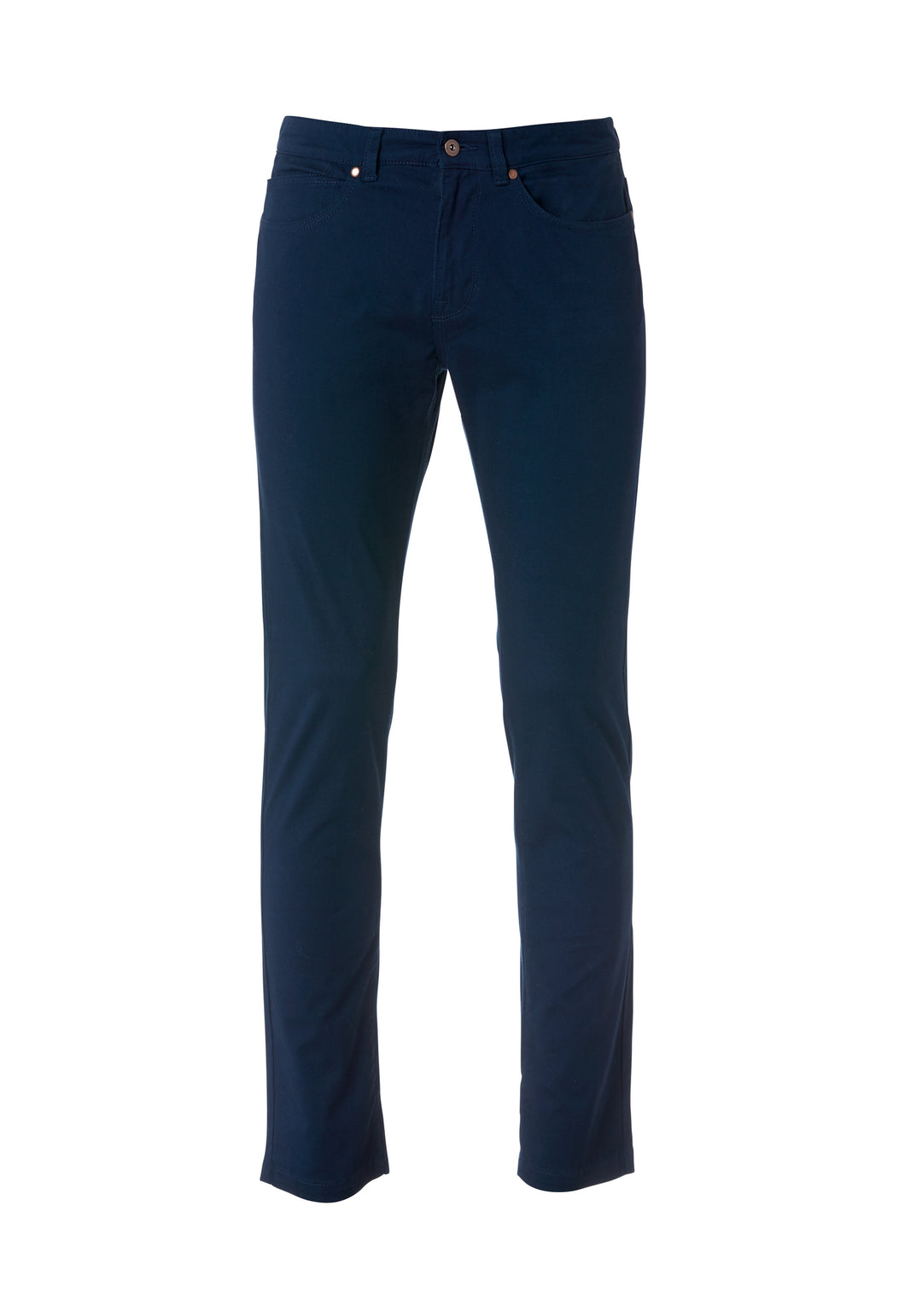 Bukse Clique 5-Pocket Stretch Light Herre – uten trykk – Marineblå