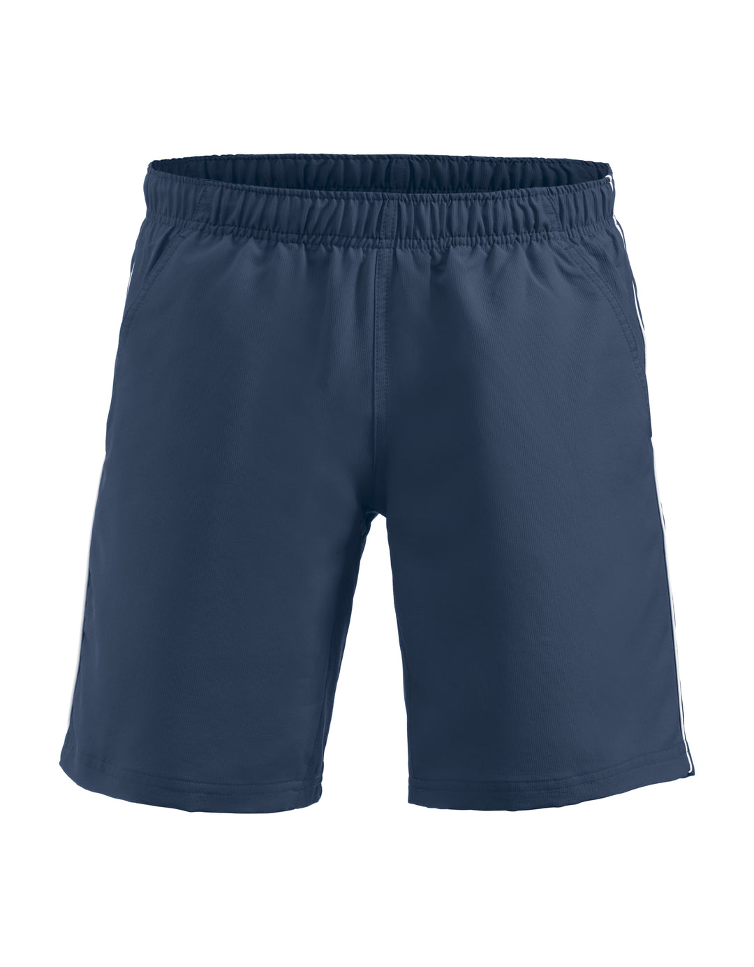 Shorts Clique Hollis Unisex – uten trykk – Marineblå / Hvit