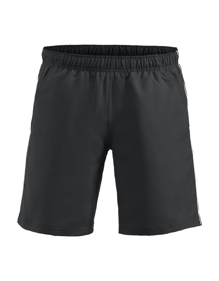 Shorts Clique Hollis Unisex – uten trykk – Sort / Hvit