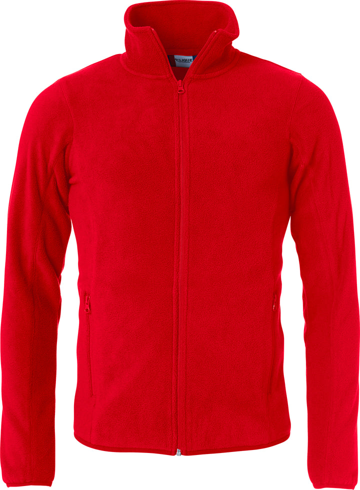Fleecejakke Clique Basic Polar Fleece Jacket Herre – uten trykk – Rød