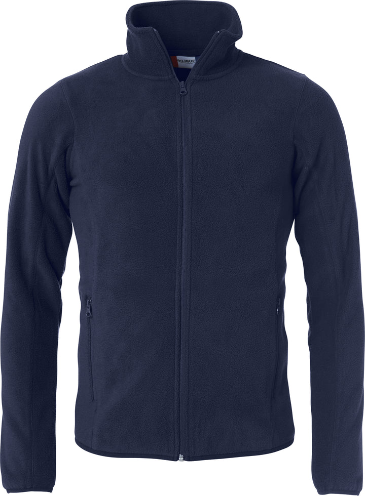 Fleecejakke Clique Basic Polar Fleece Jacket Herre – uten trykk – Marineblå