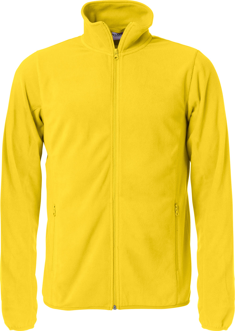Fleecejakke Clique Basic Micro Fleece Jacket Herre – uten trykk – Gul