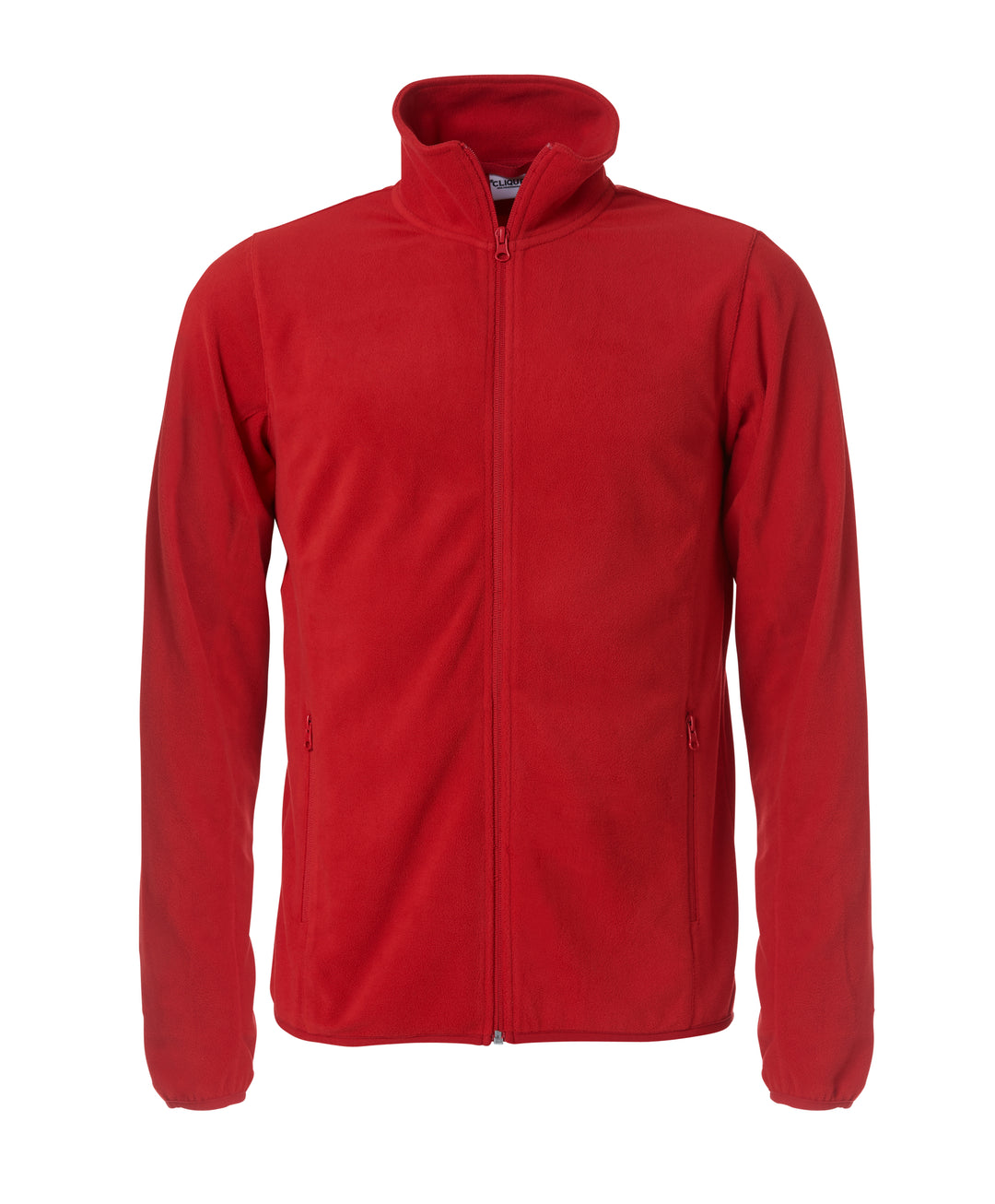Fleecejakke Clique Basic Micro Fleece Jacket Herre – uten trykk – Rød