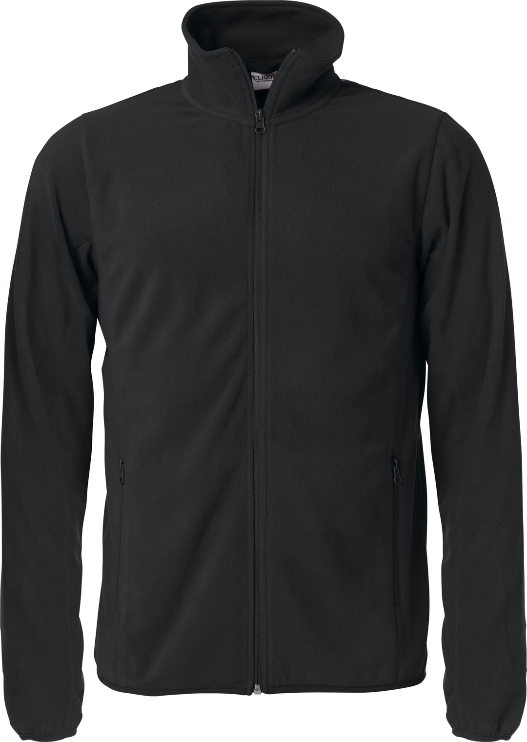 Fleecejakke Clique Basic Micro Fleece Jacket Herre – uten trykk – Sort