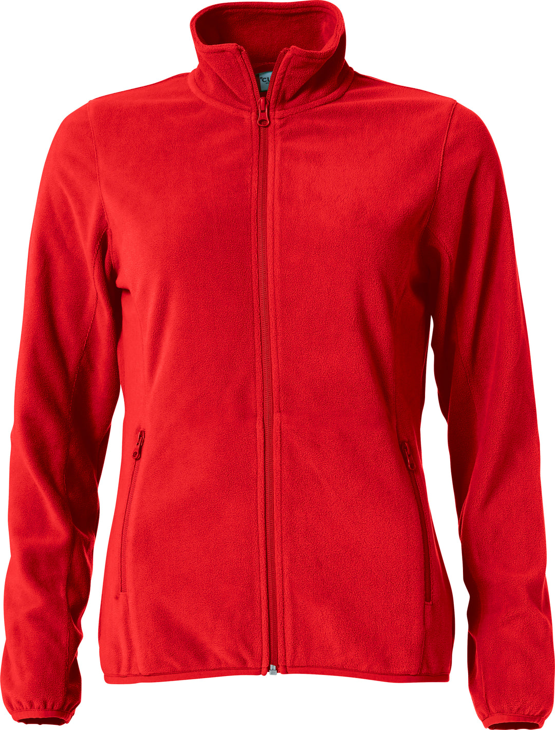 Fleecejakke Clique Basic Micro Fleece Jacket Dame – uten trykk – Rød