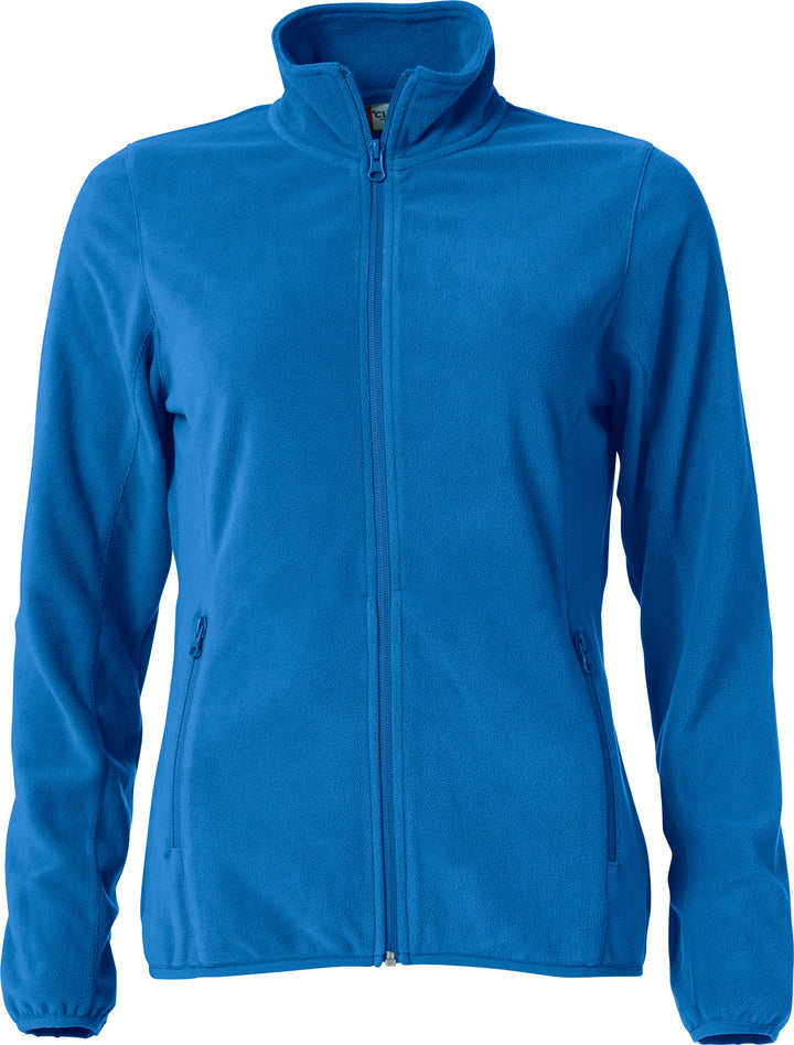 Fleecejakke Clique Basic Micro Fleece Jacket Dame – uten trykk – Kongeblå