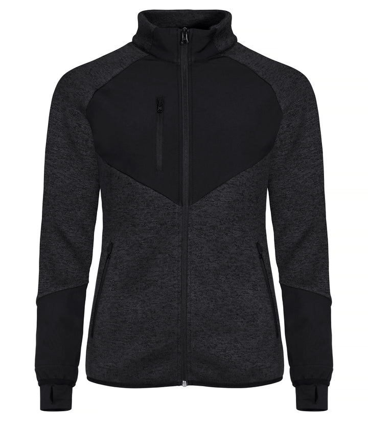 Fleecejakke Clique Haines Dame – uten trykk – Sort