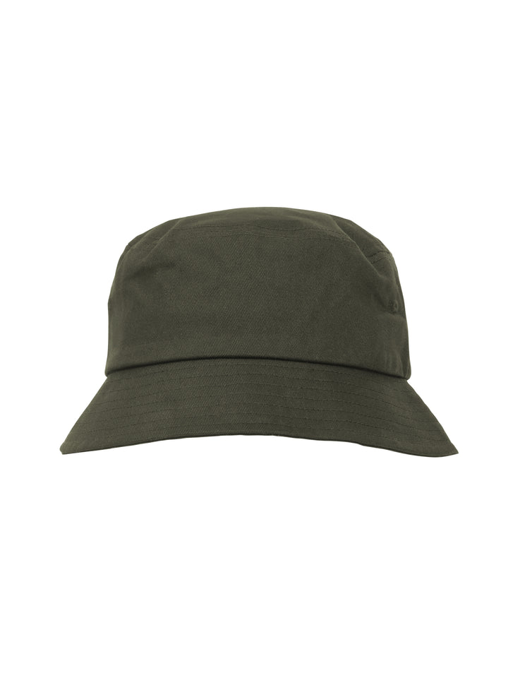 Lue Clique Bucket Hat Herre – uten trykk – Tåkegrønn