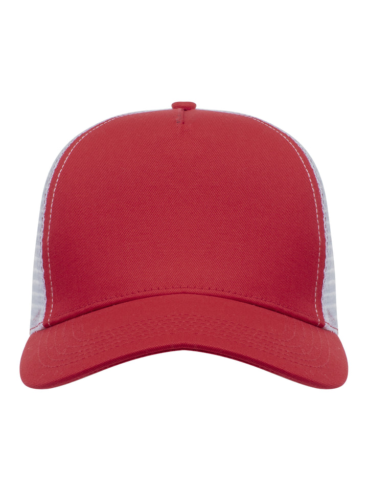 Caps Clique Trucker Cap Herre – uten trykk – Rød / Hvit