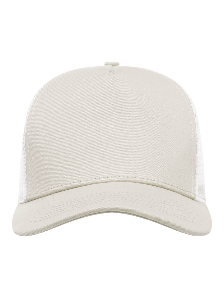 Caps Clique Trucker Cap Herre – uten trykk – Steingrå / Hvit