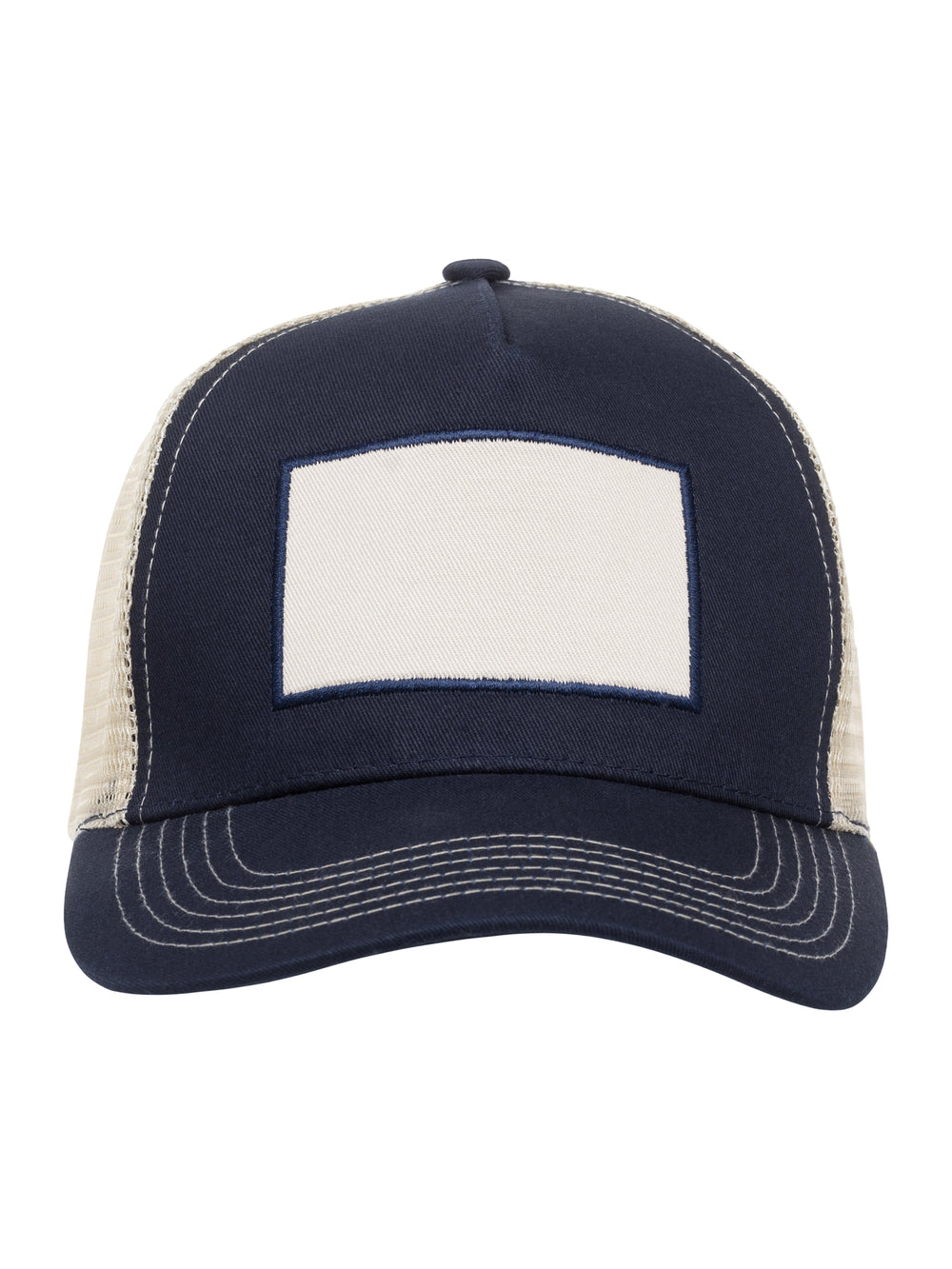 Caps Clique Trucker Patch Cap Herre – uten trykk – Marineblå
