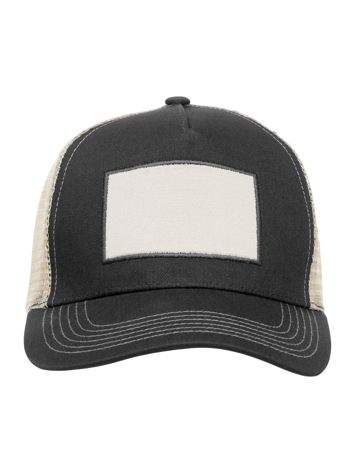 Caps Clique Trucker Patch Cap Herre – uten trykk – Metallgrå