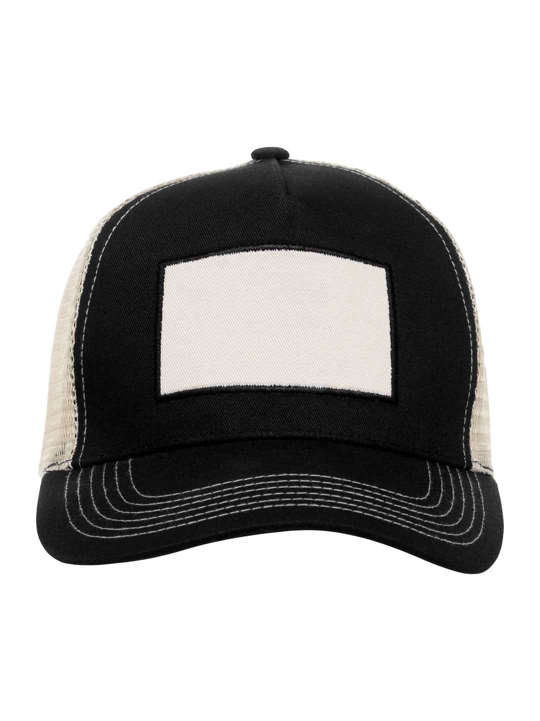 Caps Clique Trucker Patch Cap Herre – uten trykk – Sort