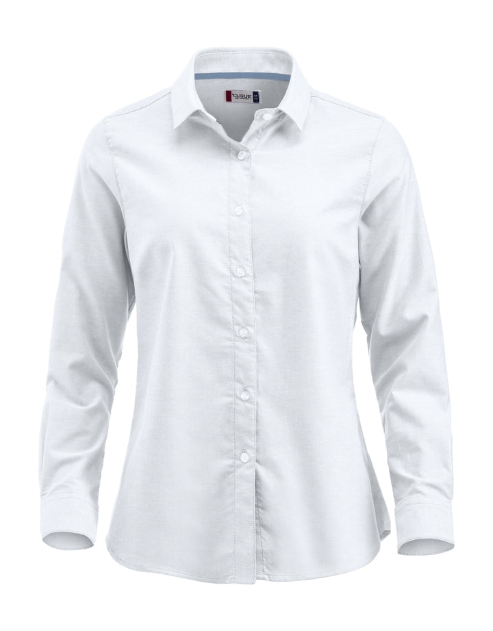 Skjorte Clique Garland Dame – uten trykk – Hvit