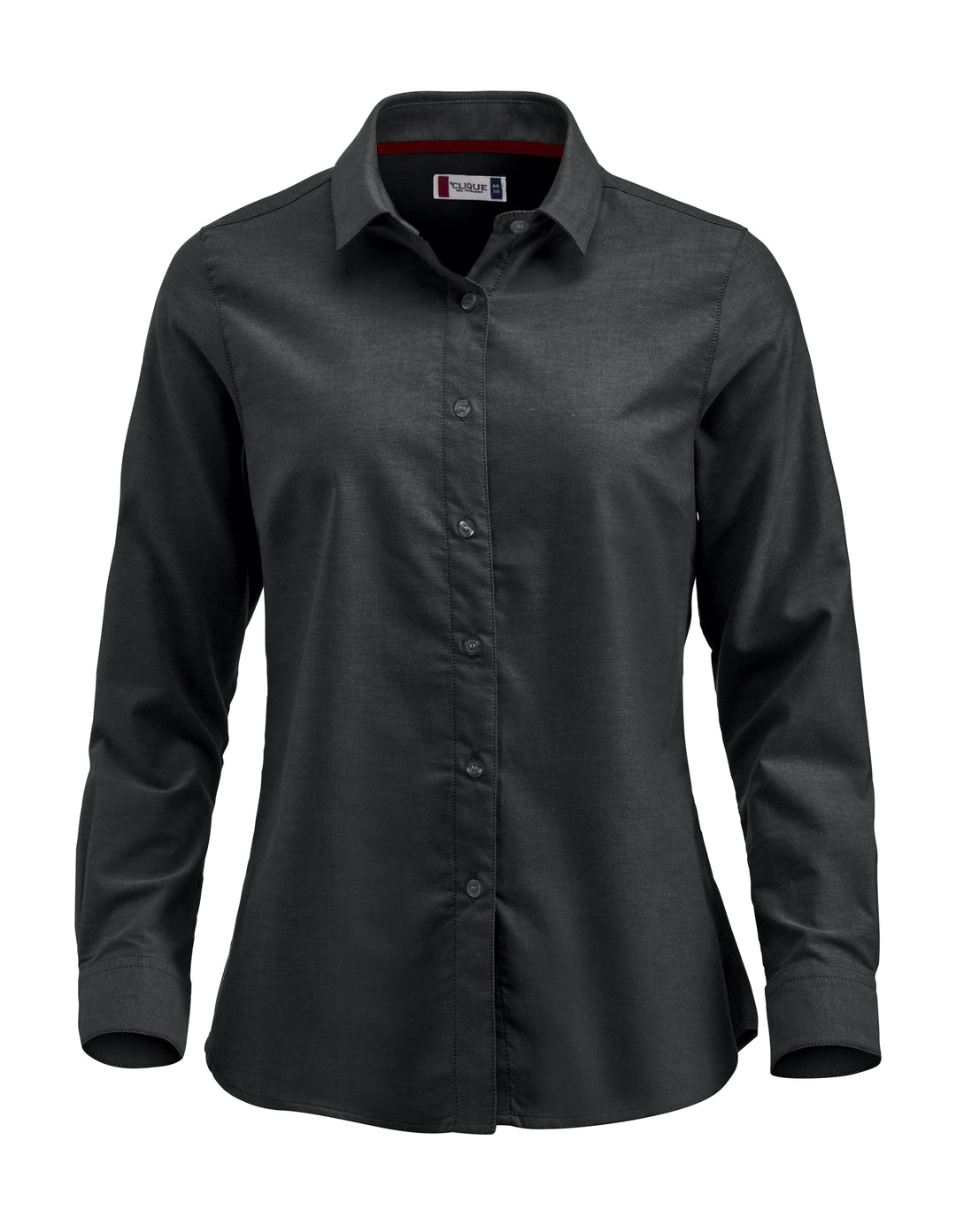 Skjorte Clique Garland Dame – uten trykk – Sort