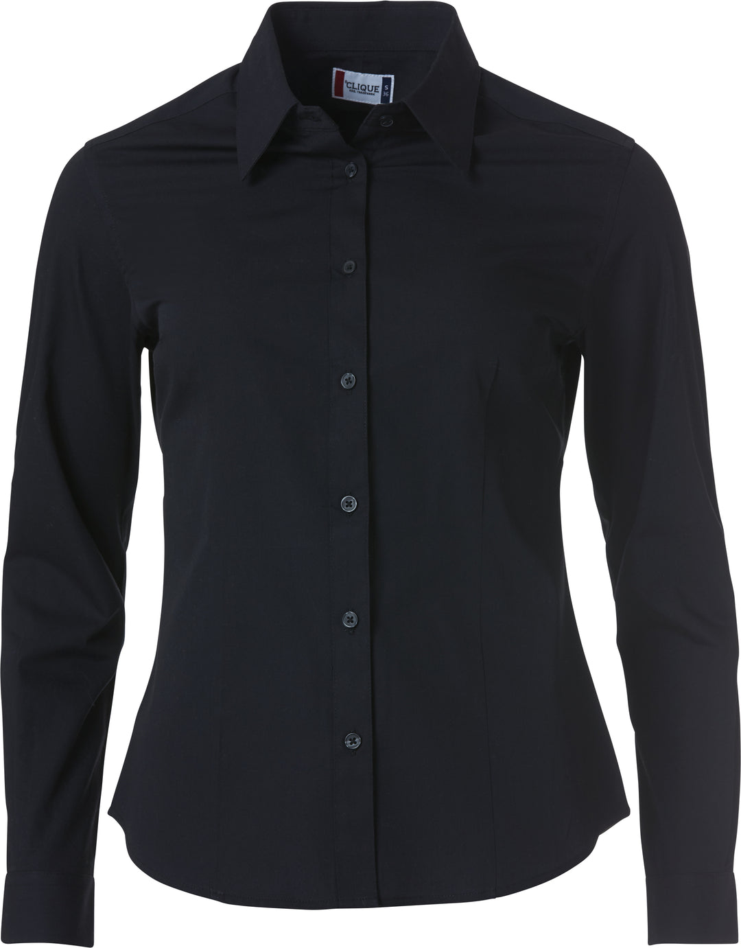 Skjorte Clique Clare Dame – uten trykk – Sort