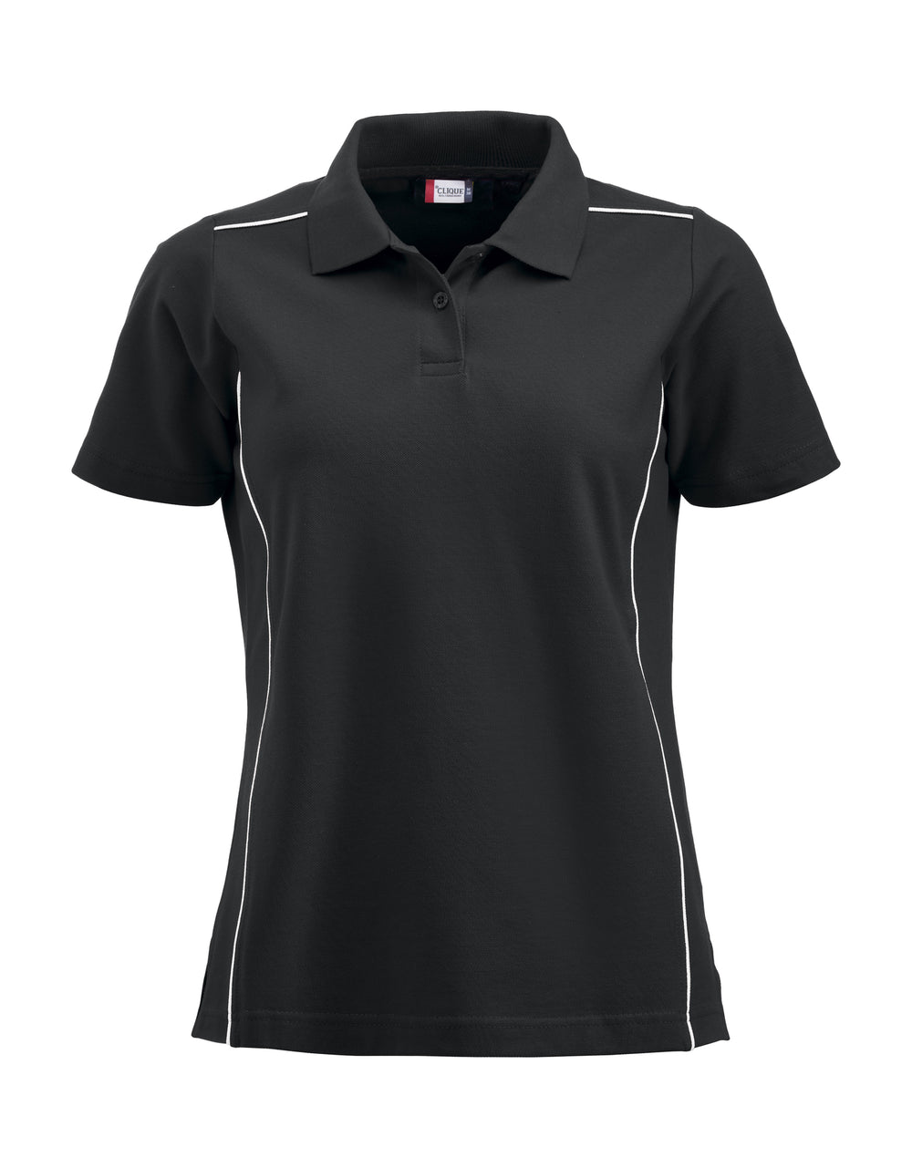 Piqué Clique New Alpena Dame – uten trykk – Sort