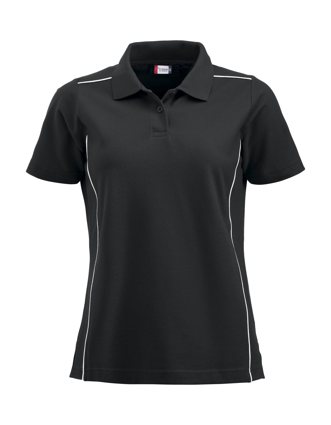 Piqué Clique New Alpena Dame – uten trykk – Sort