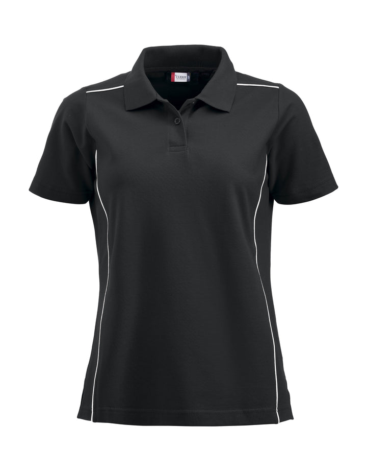 Piqué Clique New Alpena Dame – uten trykk – Sort