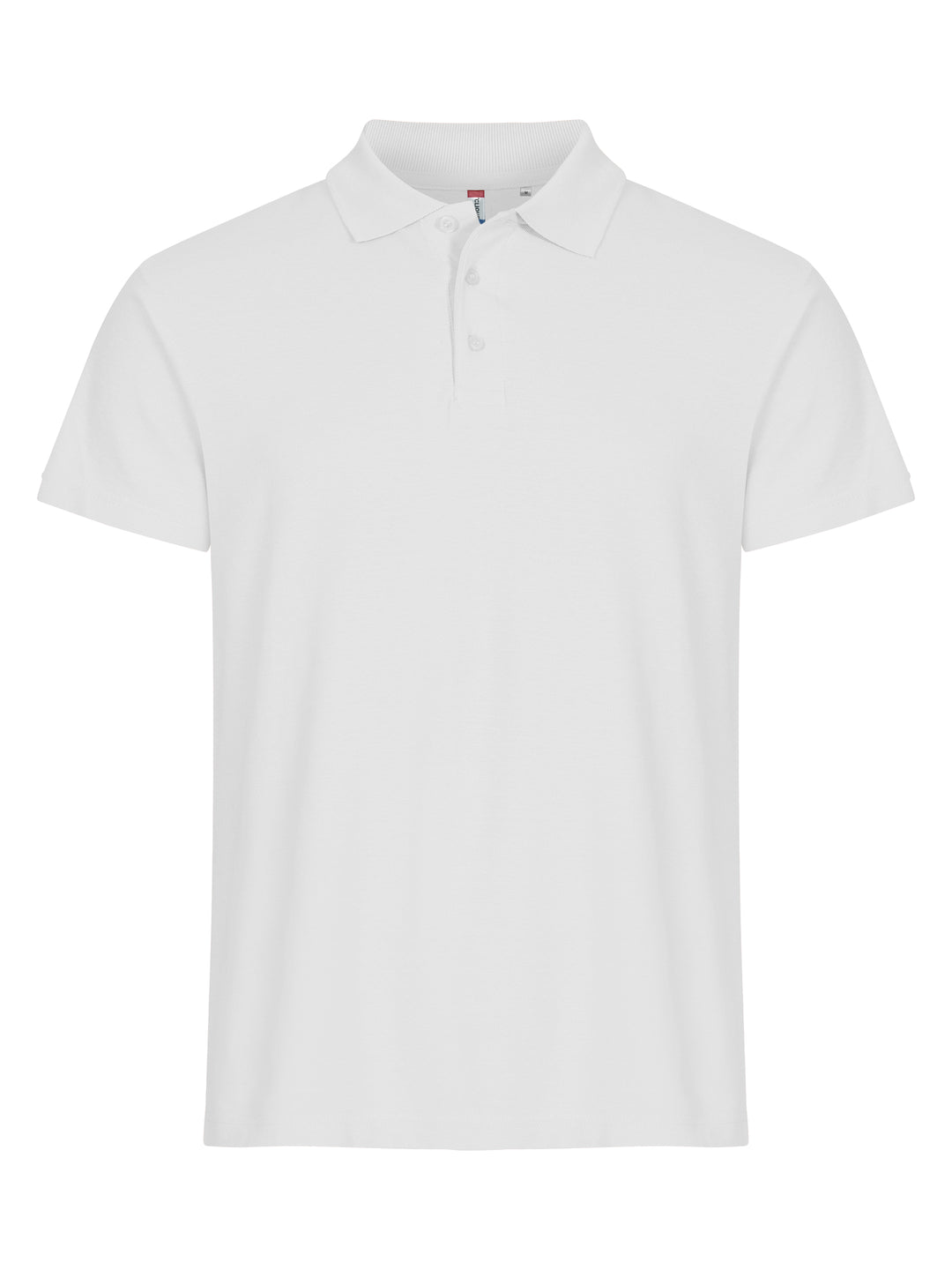 Piqué Clique Basic Polo Herre – uten trykk – Hvit