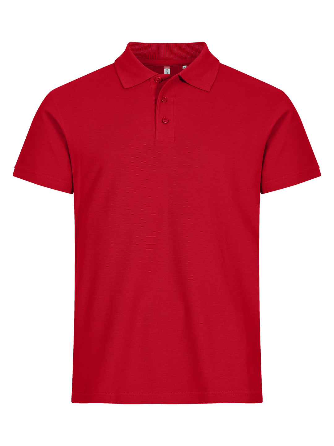 Piqué Clique Basic Polo Herre – uten trykk – Rød