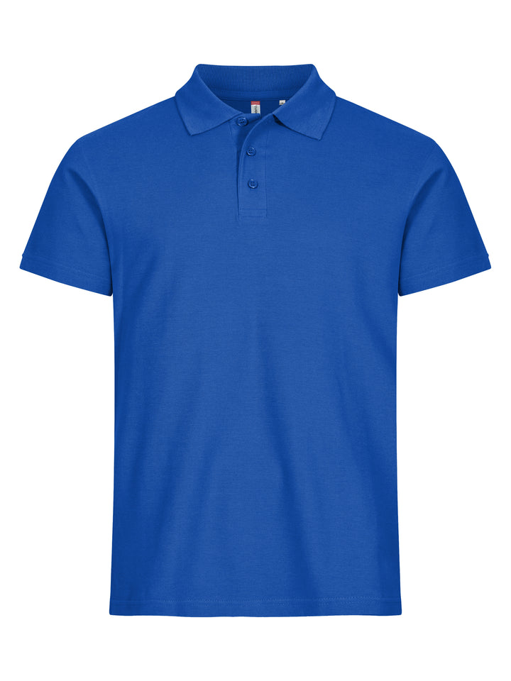 Piqué Clique Basic Polo Herre – uten trykk – Kongeblå
