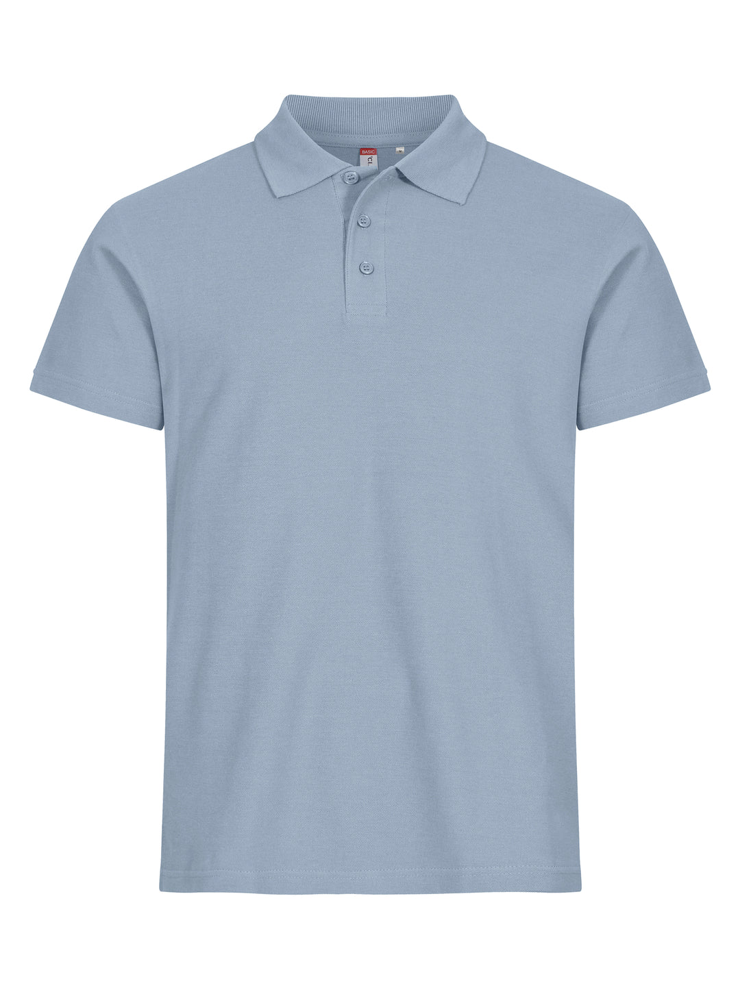 Piqué Clique Basic Polo Herre – uten trykk – Lys blå