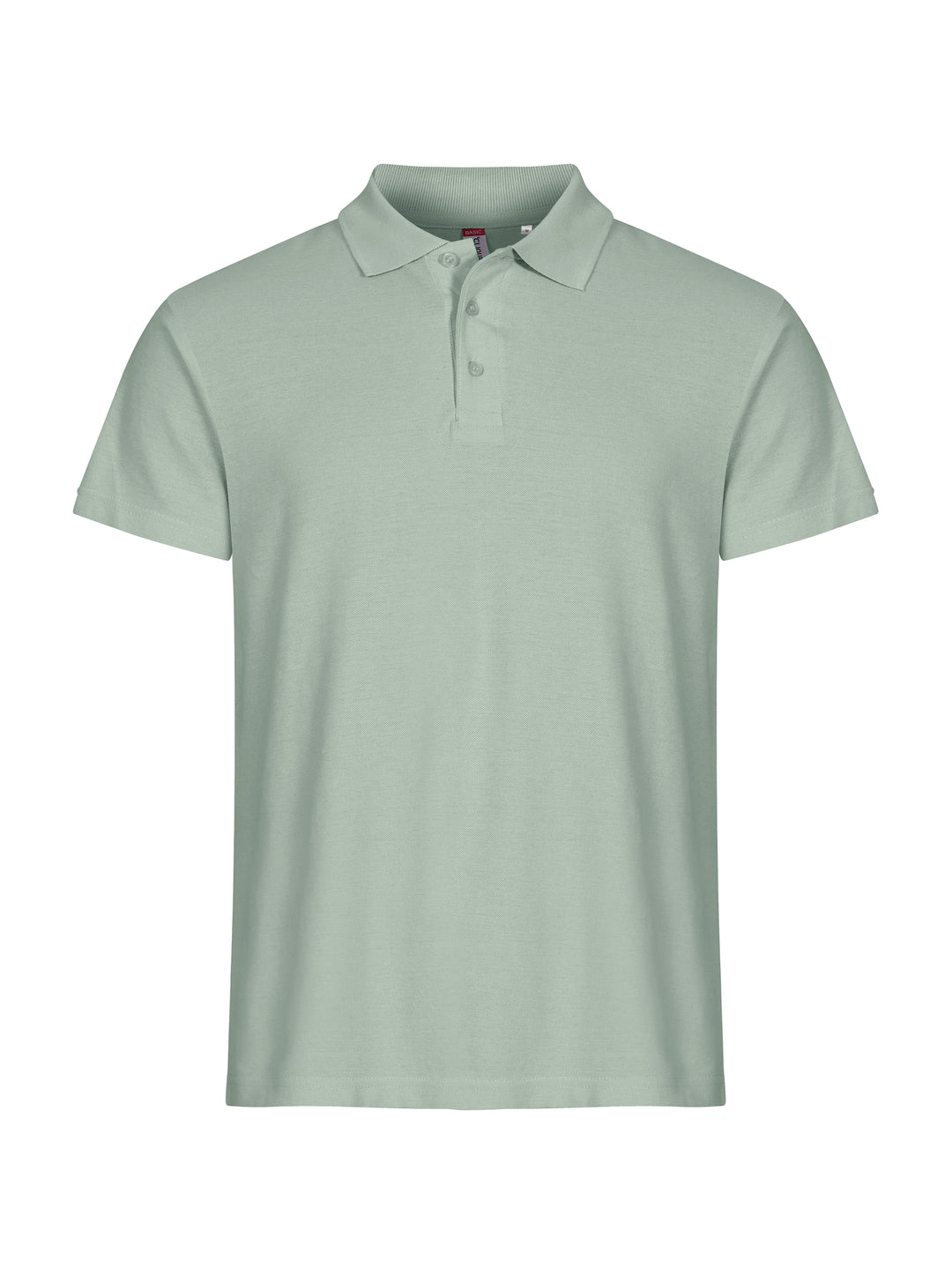 Piqué Clique Basic Polo Herre – uten trykk – Salviegrønn