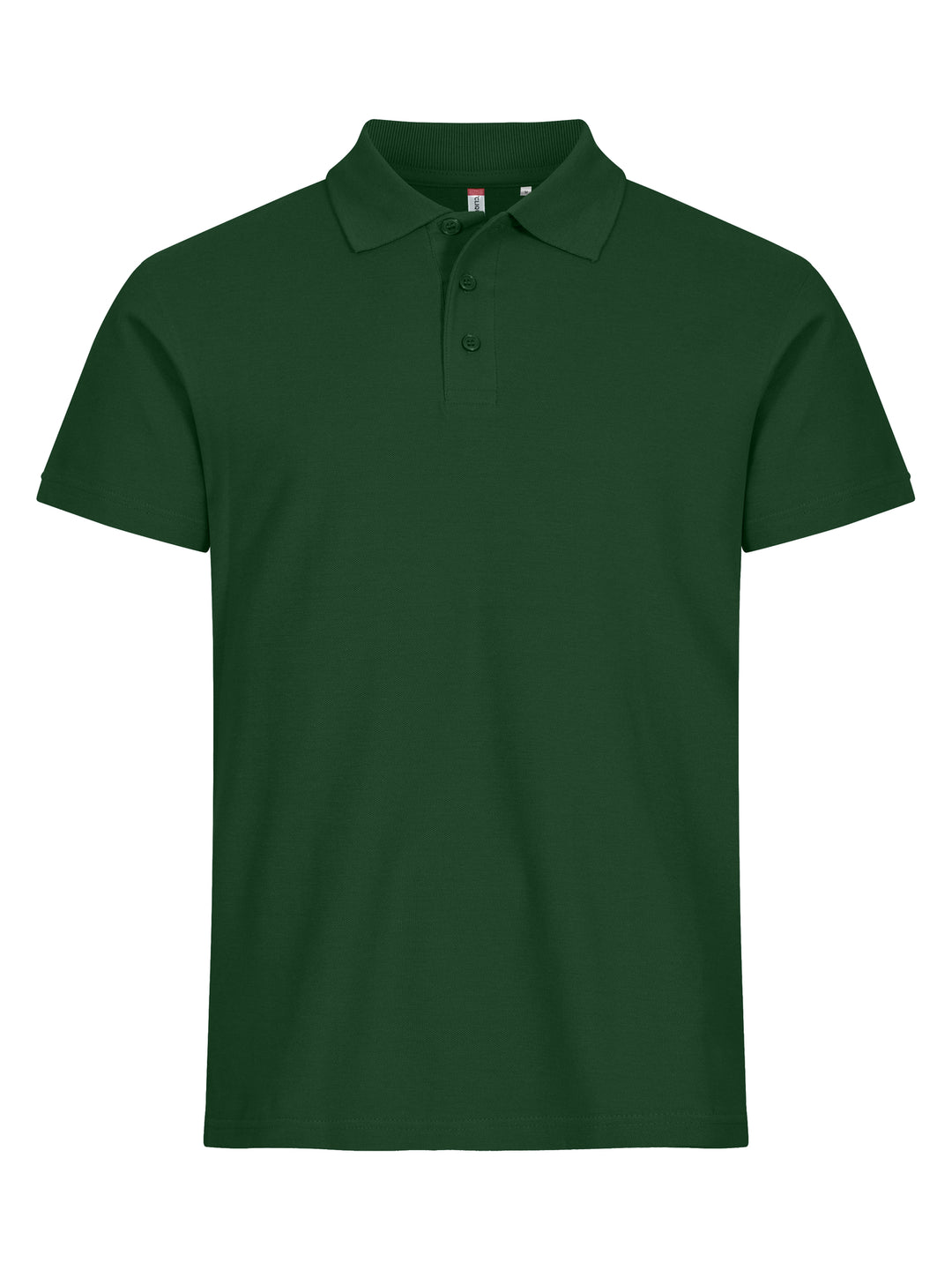 Piqué Clique Basic Polo Herre – uten trykk – Flaskegrønn