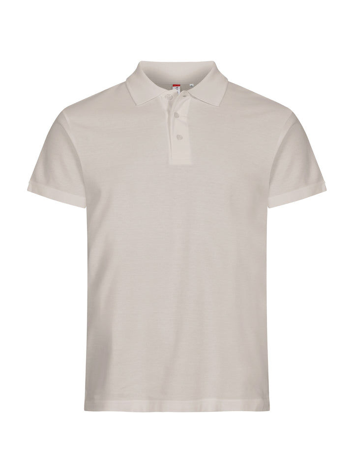 Piqué Clique Basic Polo Herre – uten trykk – Steingrå