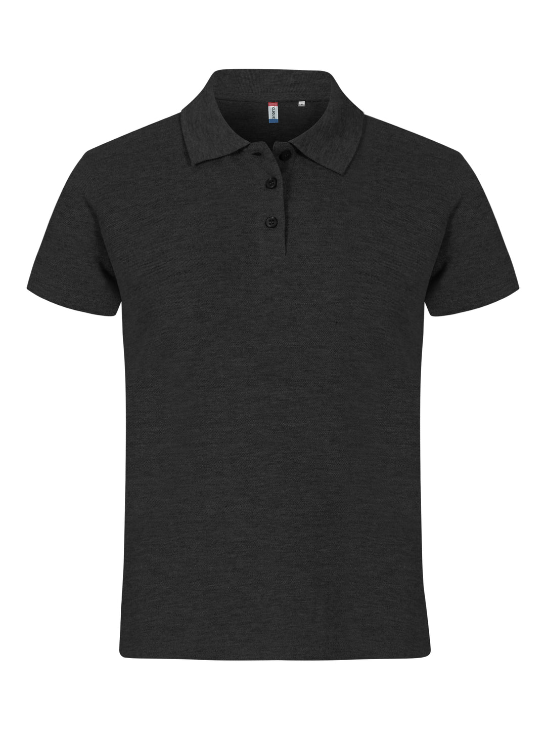Piqué Clique Basic Polo Herre – uten trykk – Antrasittmelert