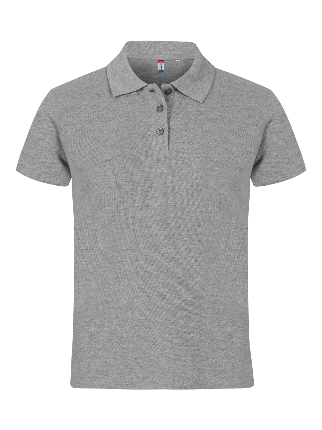 Piqué Clique Basic Polo Herre – uten trykk – Gråmelert