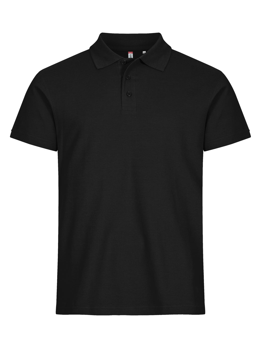 Piqué Clique Basic Polo Herre – uten trykk – Sort