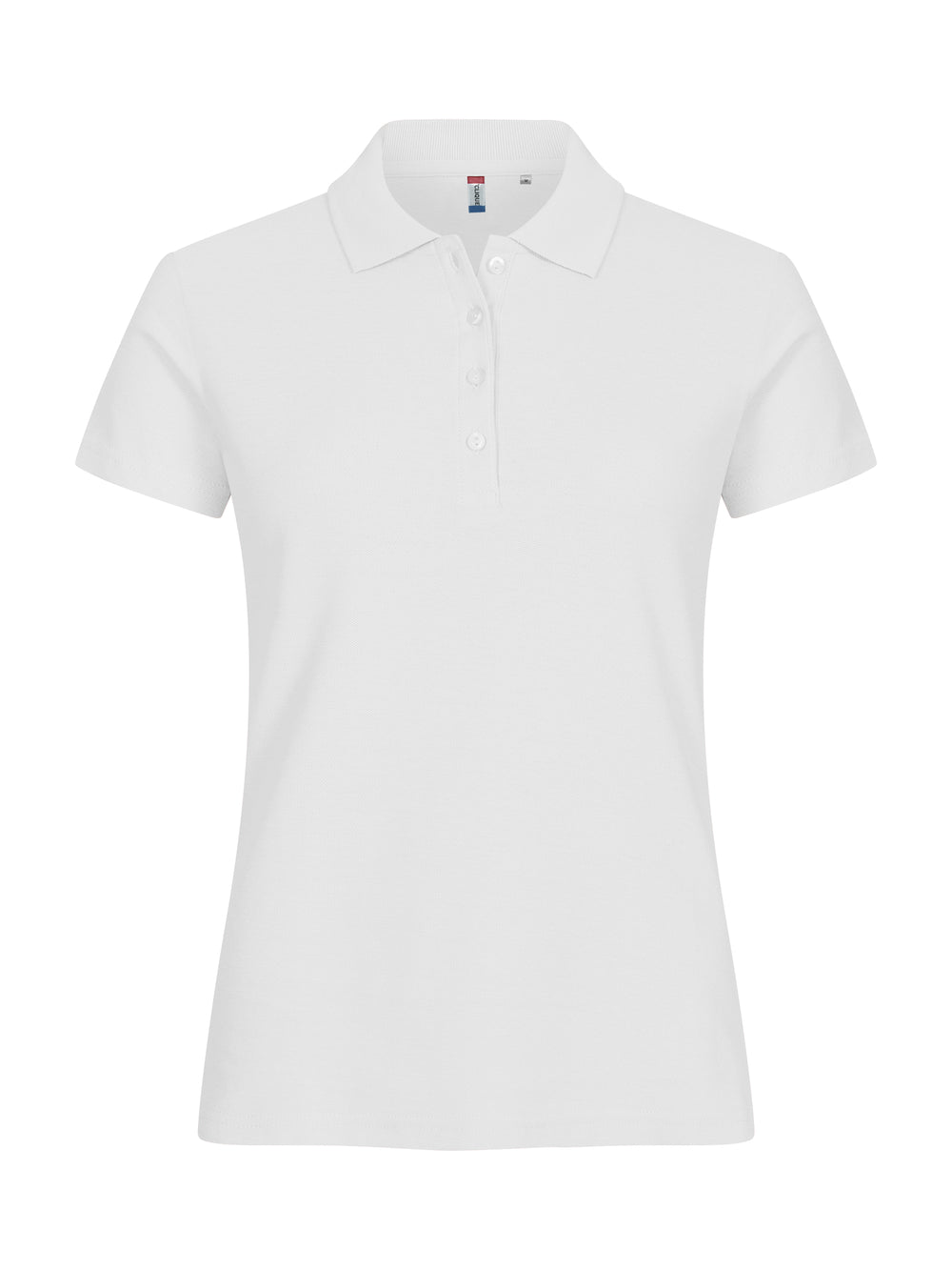 Piqué Clique Basic Polo Dame – uten trykk – Hvit