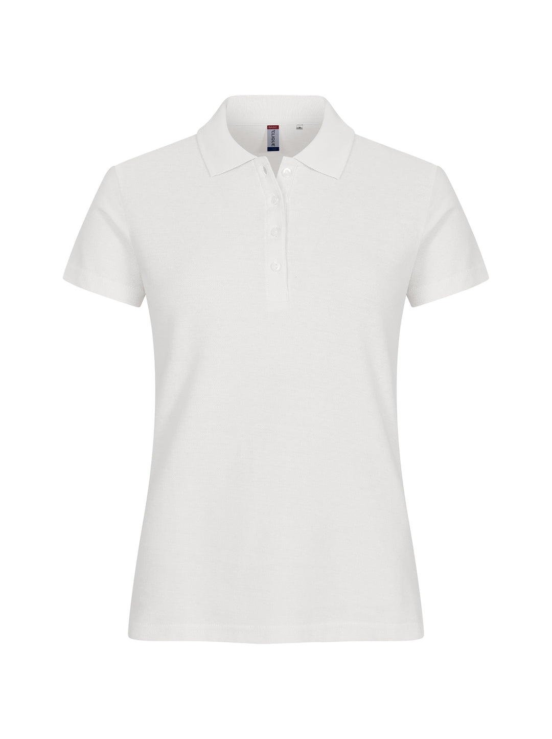 Piqué Clique Basic Polo Dame – uten trykk – Offwhite