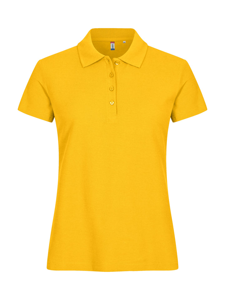 Piqué Clique Basic Polo Dame – uten trykk – Sitrongul