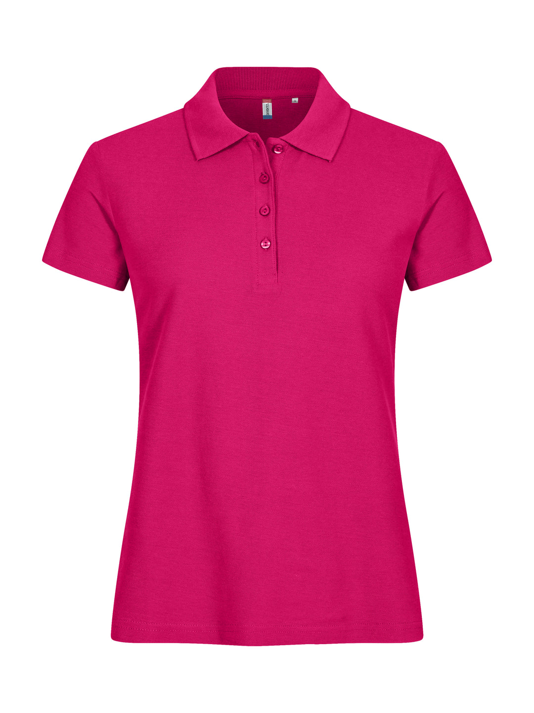 Piqué Clique Basic Polo Dame – uten trykk – Cerise