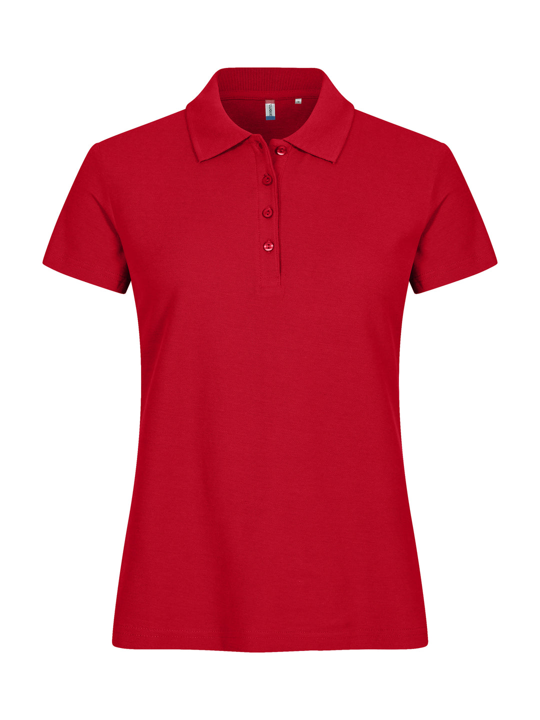 Piqué Clique Basic Polo Dame – uten trykk – Rød