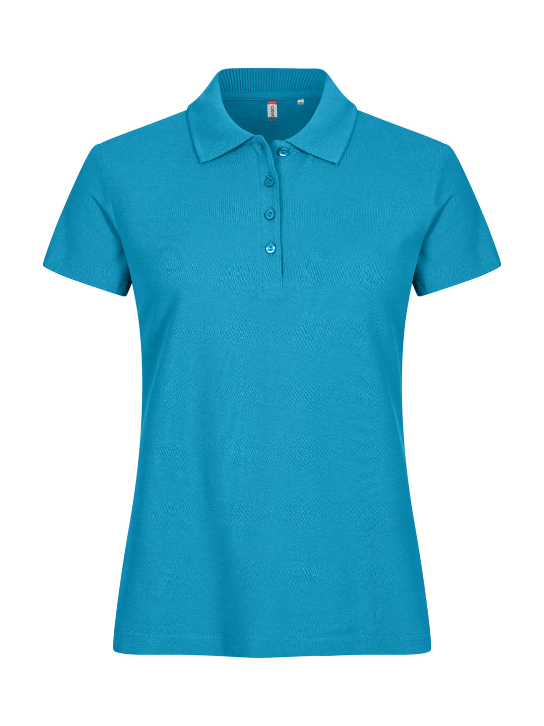 Piqué Clique Basic Polo Dame – uten trykk – Turkis