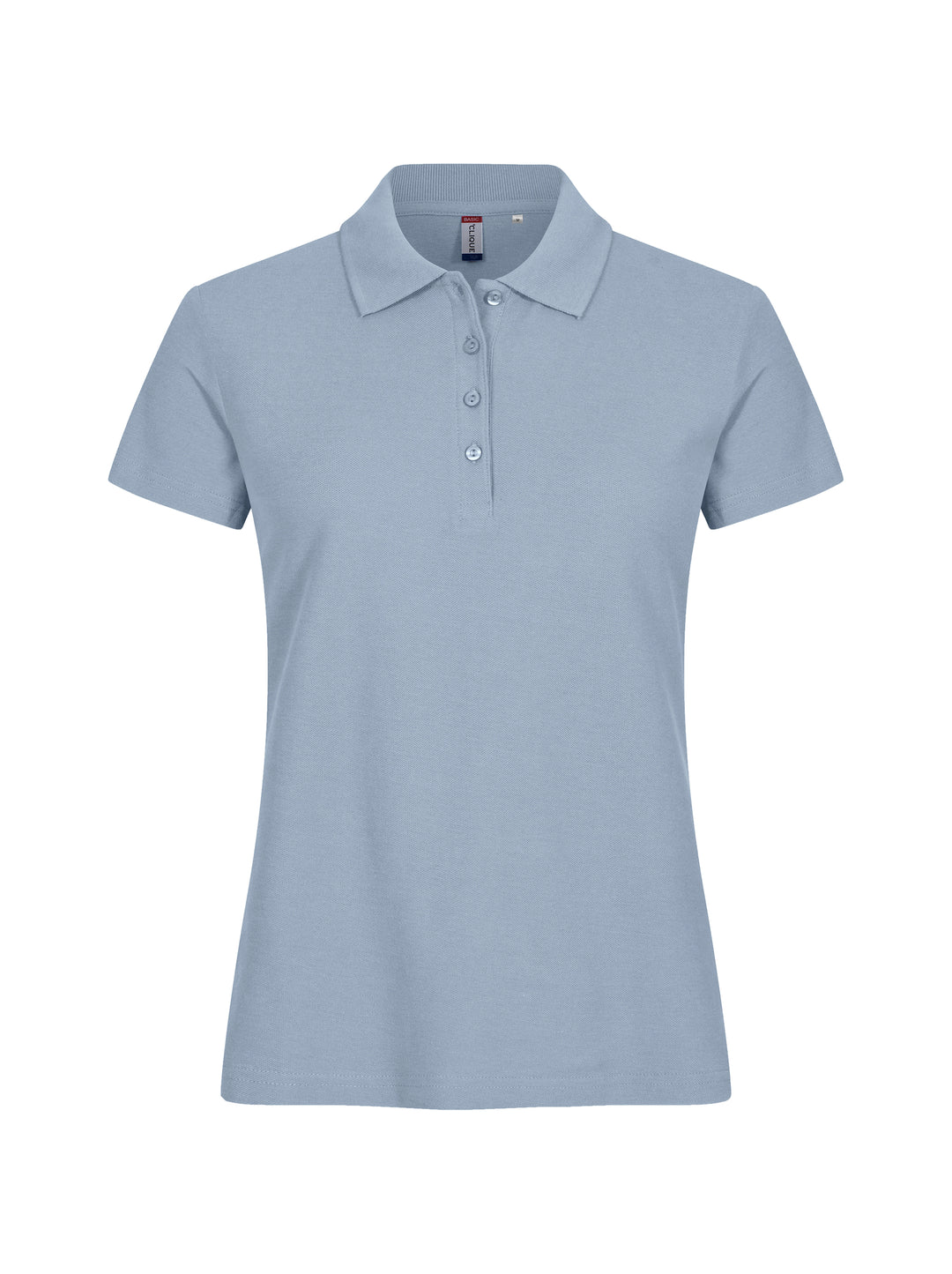 Piqué Clique Basic Polo Dame – uten trykk – Lys blå