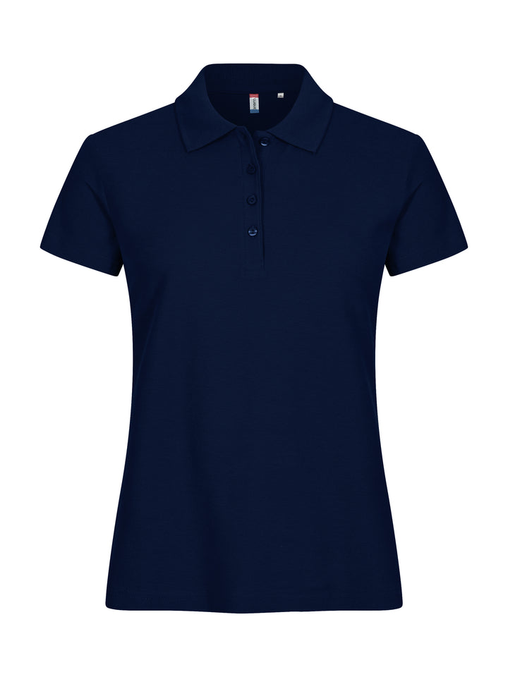 Piqué Clique Basic Polo Dame – uten trykk – Marineblå