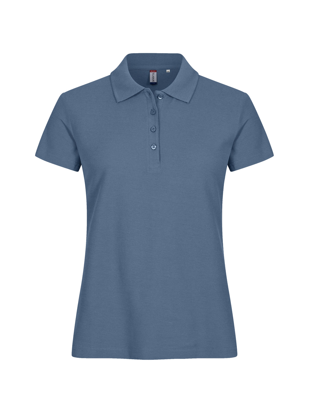 Piqué Clique Basic Polo Dame – uten trykk – Stålblå