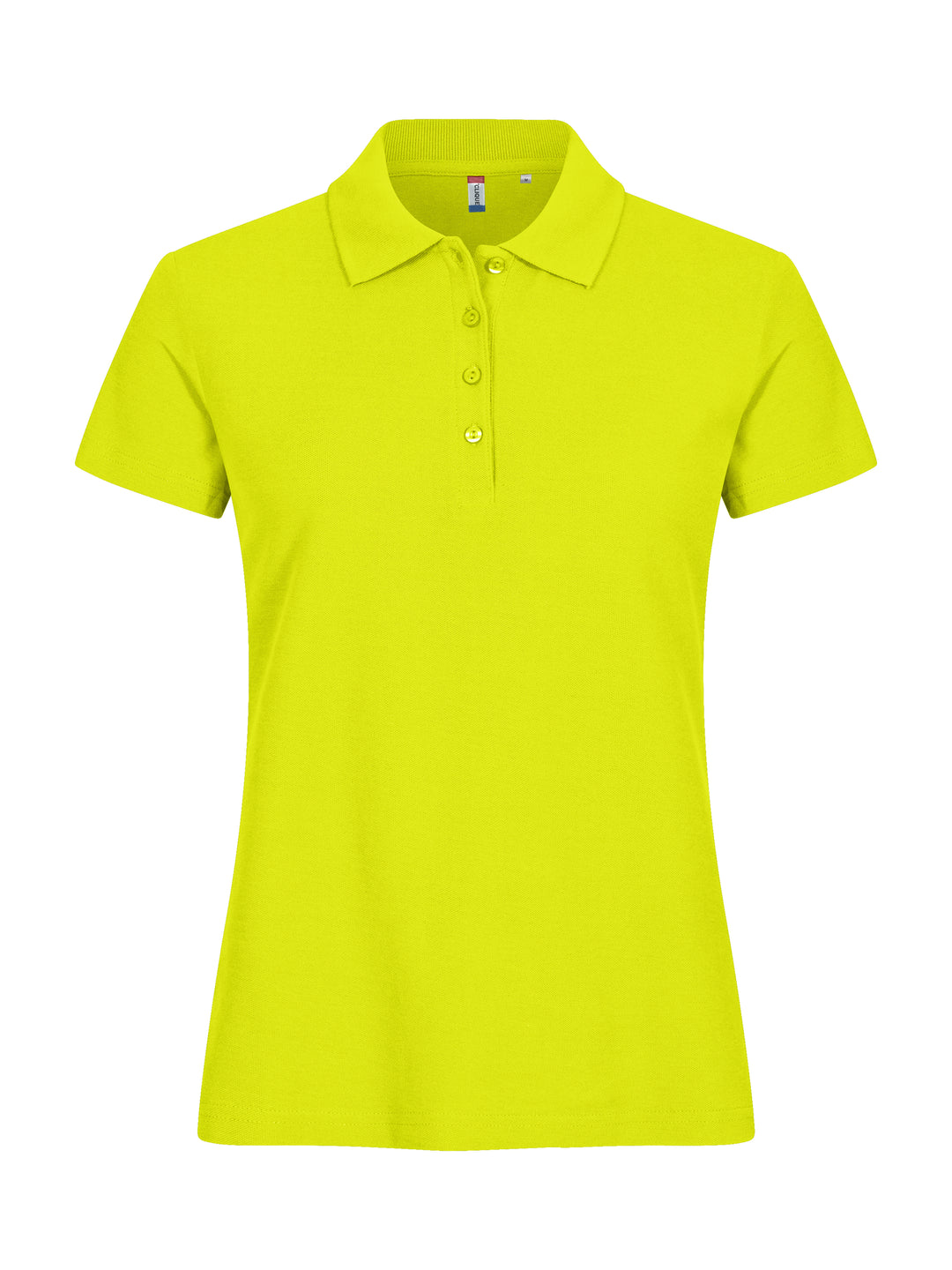 Piqué Clique Basic Polo Dame – uten trykk – Synlighetsgrønn