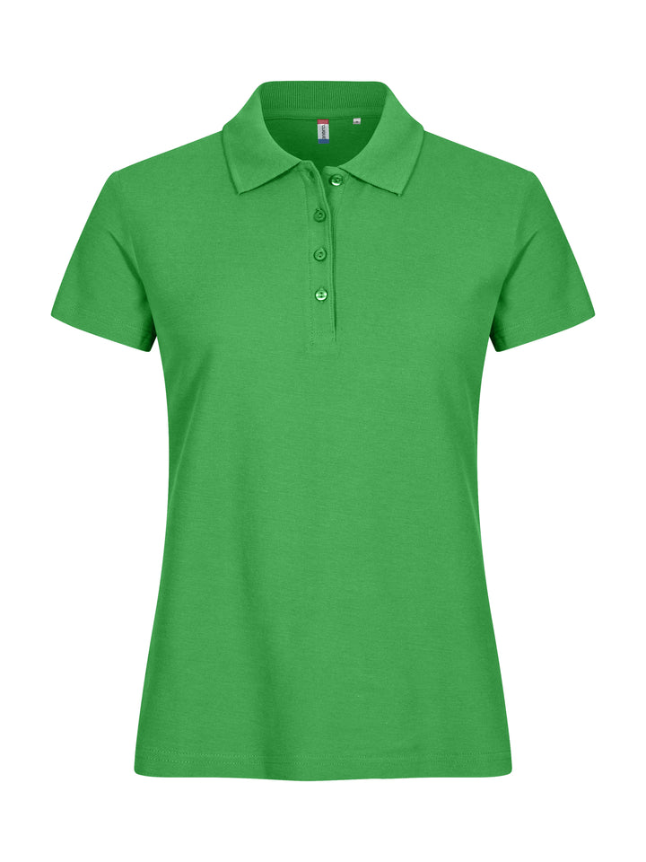 Piqué Clique Basic Polo Dame – uten trykk – Eplegrønn